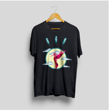Hummingbird printed t-shirt